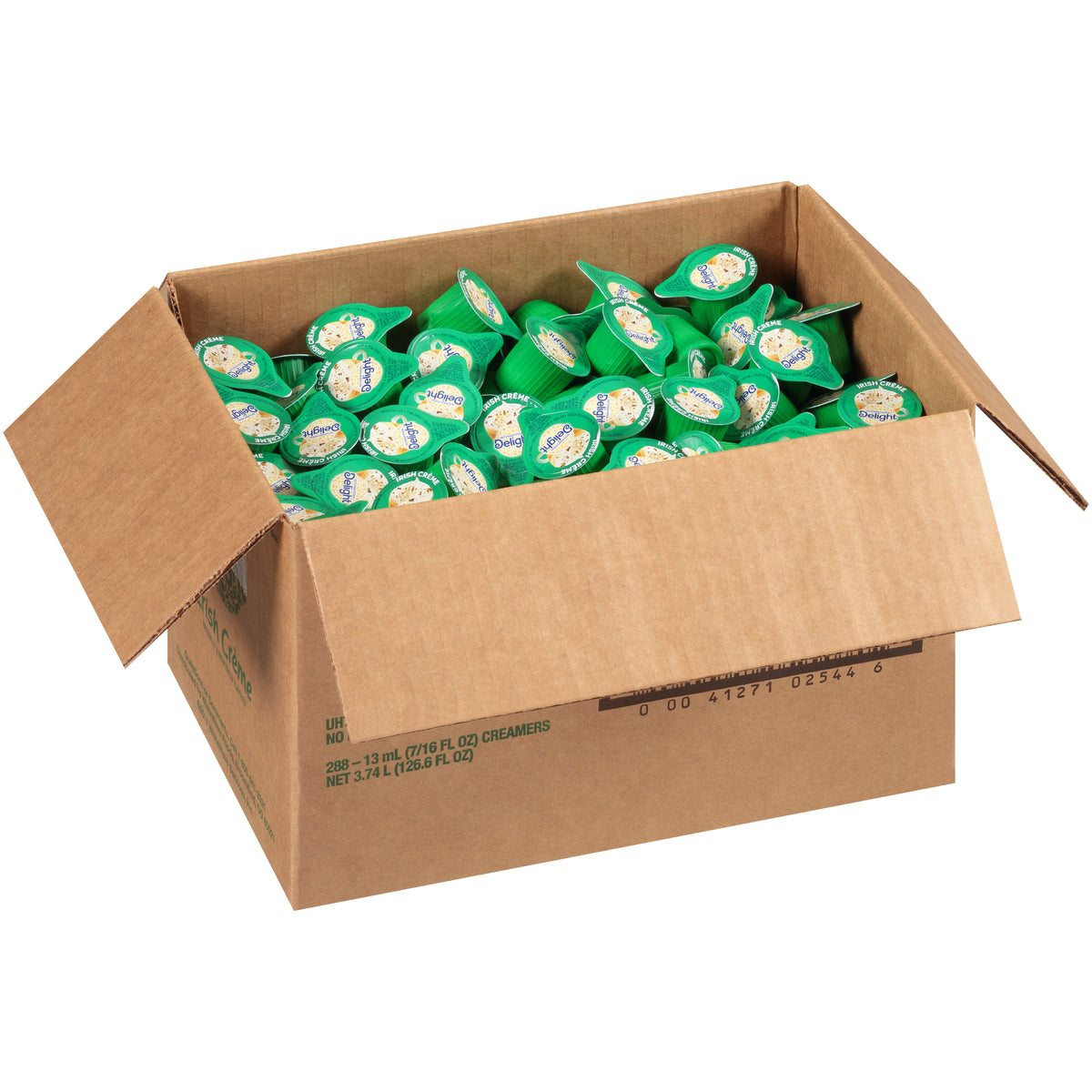 Creamer Liquid Non Dairy Irish Cream Single Serve Aseptic Cup Food