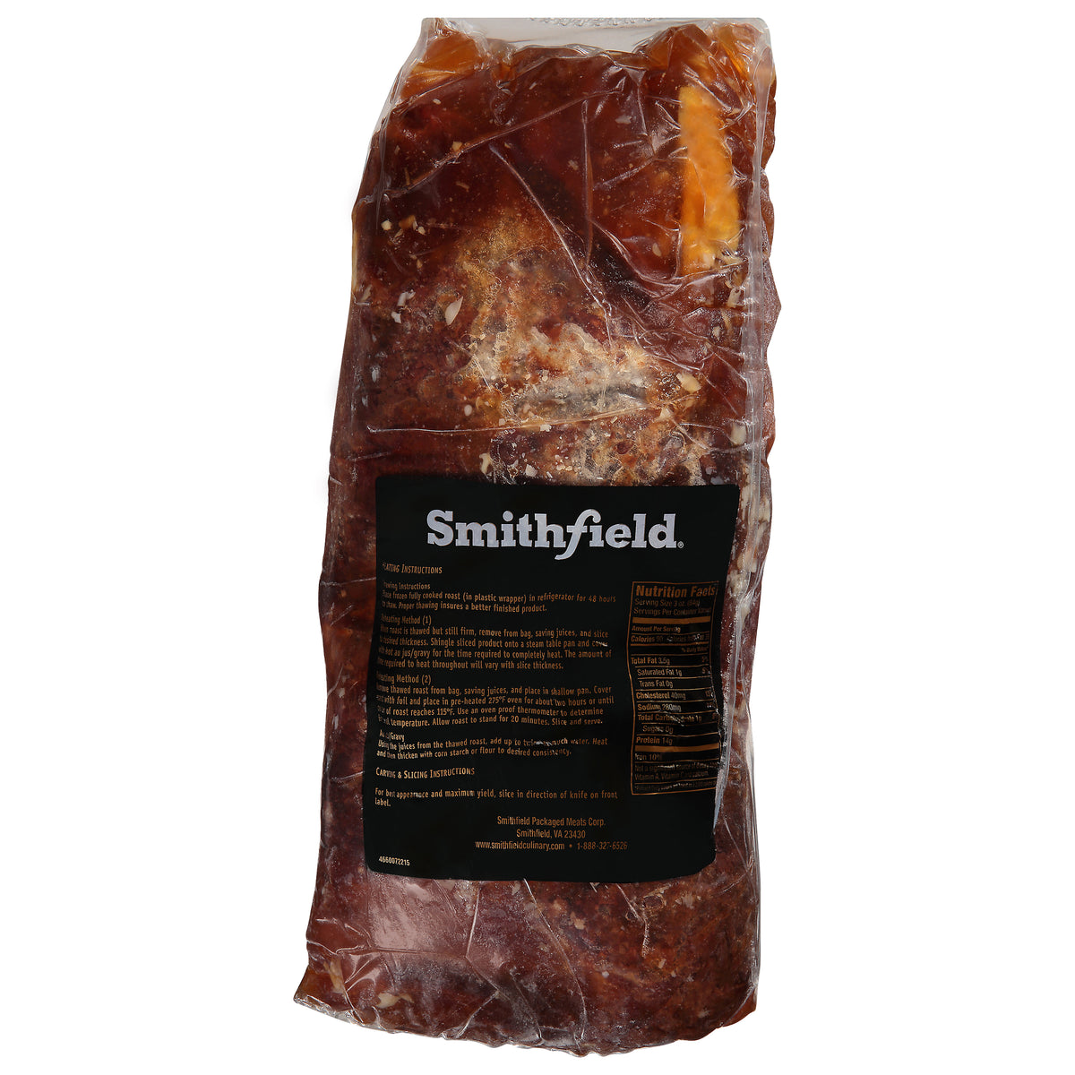 Eckrich BEEF POT ROAST OVEN ROASTED COOKED Food Service Rewards