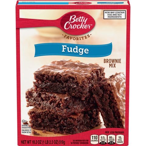 Betty Crocker® DESSERT MIX BROWNIE CHEWY FUDGE