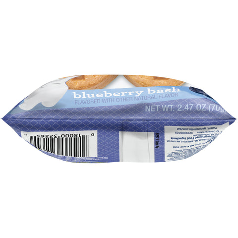 Pillsbury Blueberry Bash Mini Waffles, 2.47 Ounce -- 72 per case.
