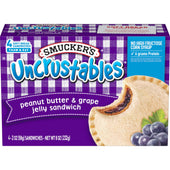 Sandwich Uncrustable Peanut Butter & Grape Jelly 2 Oz