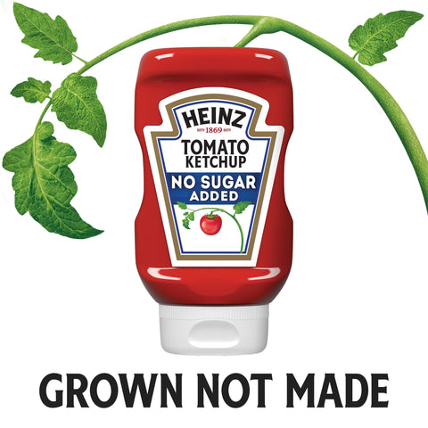 Heinz® KETCHUP NO SUGAR ADDE