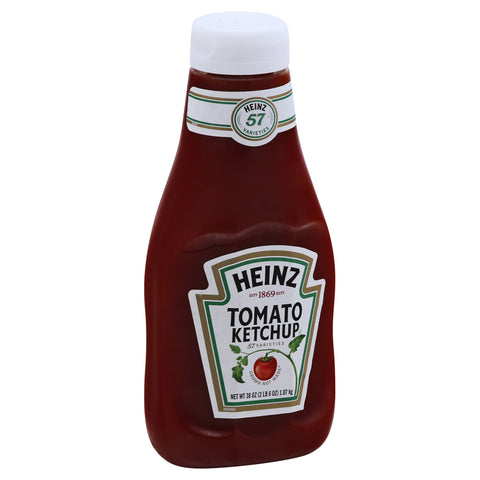 Heinz® KETCHUP SQUEEZE CLEAR BOTTLE 204660/75991022