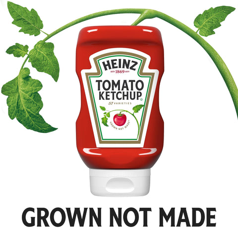 Heinz® KETCHUP STAY CLEAN UPSIDE DOWN SQUEEZE BOTTLE