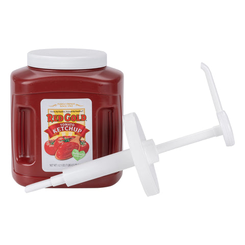 Red Gold KETCHUP JUGS NATURAL W/ PUMP