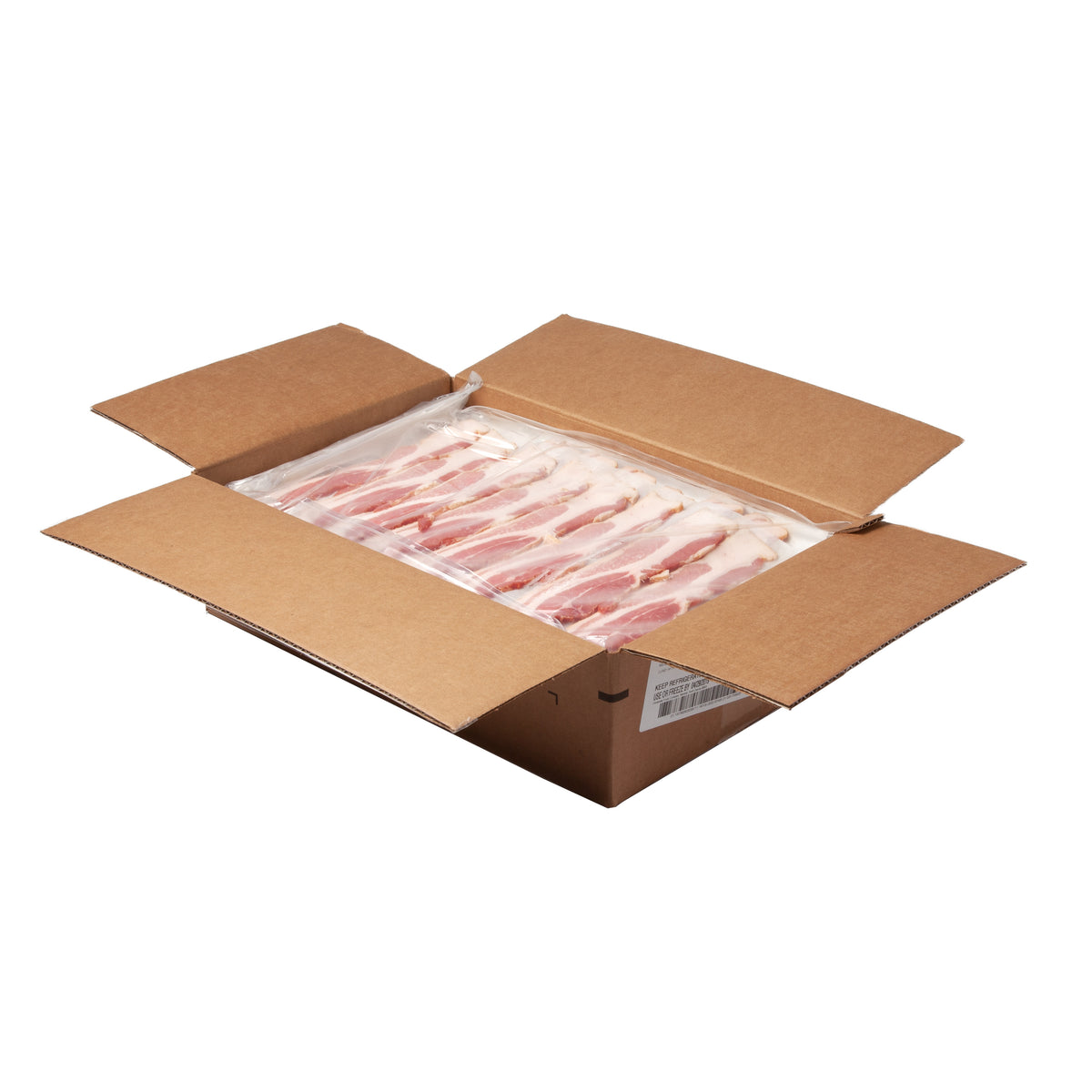 Bacon 10/12 Ct Sliced Applewood Smoked Deluxe Gas Flush Food Service