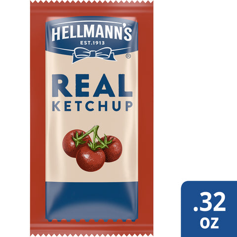 Hellmann's® KETCHUP REAL NO HFCS SINGLE SERVE PACKET
