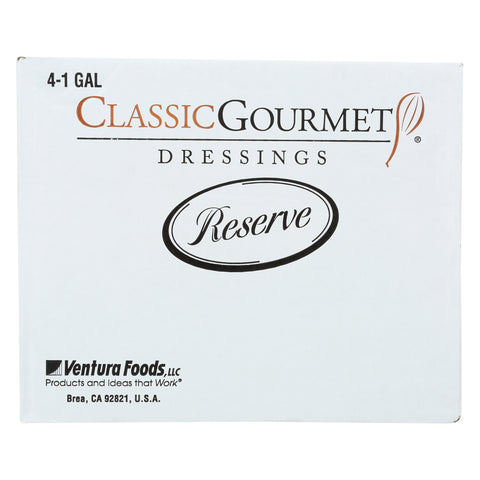 Ventura Foods Classic Gourmet Reserve French Salad Dressing, 4 Gallon.