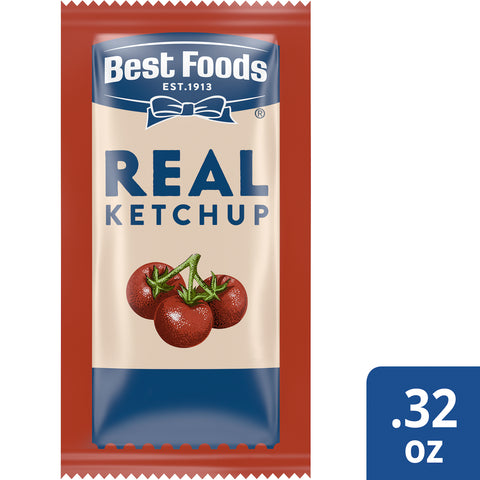 Best Foods® KETCHUP REAL NO HFCS SINGLE SERVE PACKET