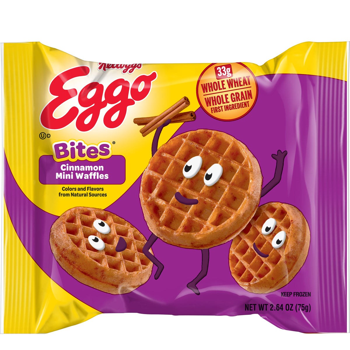 Waffle Eggo® Bites™ Mini Cinnamon