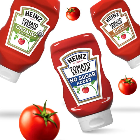 Heinz® KETCHUP NO SUGAR ADDE