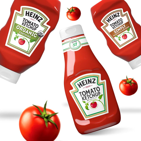 Heinz® KETCHUP SQUEEZE CLEAR BOTTLE 204660/75991022