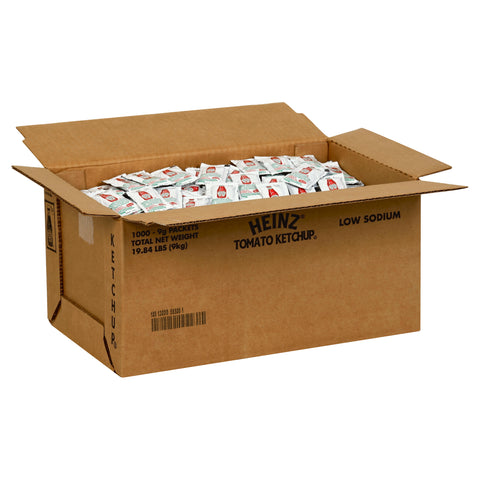 Heinz® KETCHUP LOW SODIUM SINGLE SERVE PACKET 565000/78004314