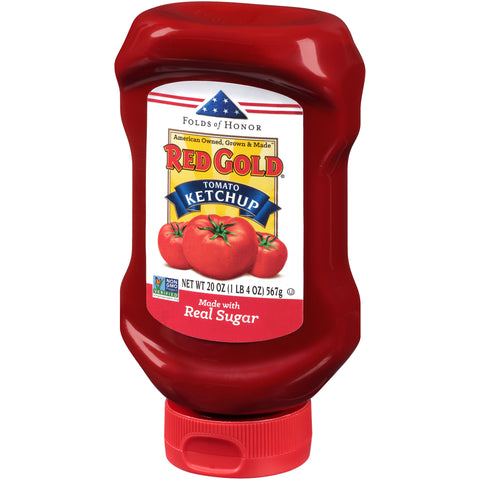 Red Gold KETCHUP NO HFCS NON GMO 20 OZ