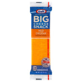 Kraft Mild Cheddar Big Cheese Snack, 2 Ounce -- 28 per case.