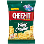 Cheez-It White Cheddar Baked Snack Crackers - 1.5 oz. bag, 48 per case