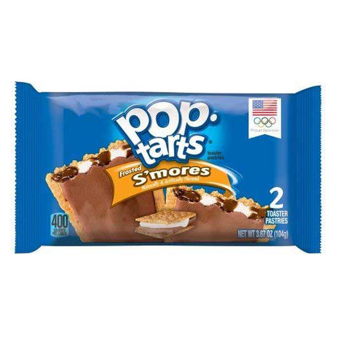 Pop-Tart Frosted Open and Fold Display Smores Pastry, 3.3 Ounce -- 72 per case