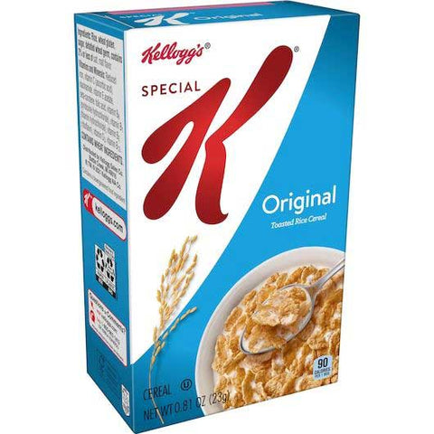 Kelloggs Special K Original Toasted Rice Cereal, 0.81 Ounce -- 70 per case