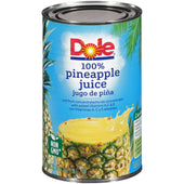 Dole Pineapple Juice, 46 Ounce -- 12 per case.