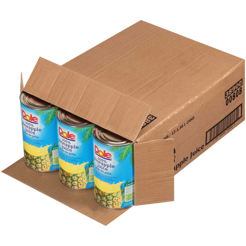 Dole Pineapple Juice, 46 Ounce -- 12 per case.
