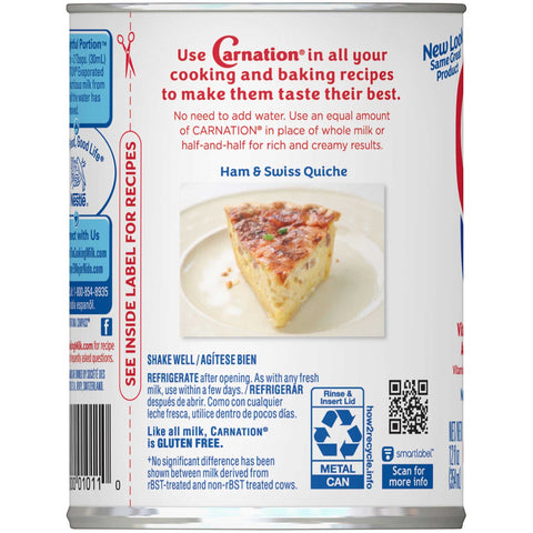 Carnation Evaporated Milk, 12 Ounce -- 24 per Case