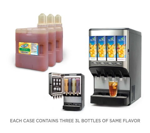 Nestea Unsweetened 11 Plus 1 Concentrate Tea with Dispenser, 3 Liter -- 3 per case.