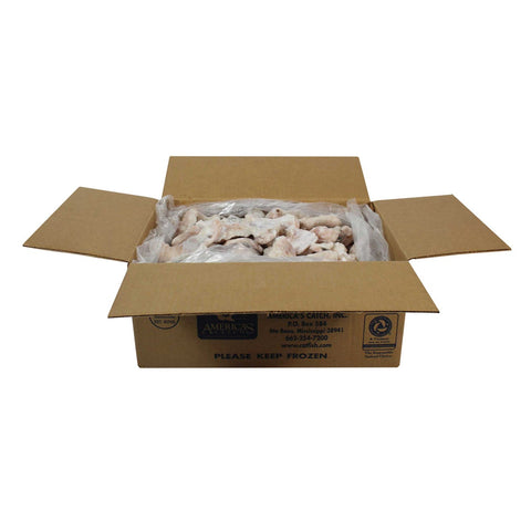 Packers Domestic Raw Catfish Nuggets, 15 Pound.
