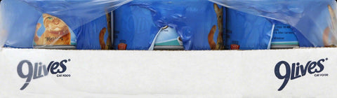 9 Lives Chicken and Tuna Dinner Ground Entree Cat Food, 5.5 Ounce -- 6 per case.