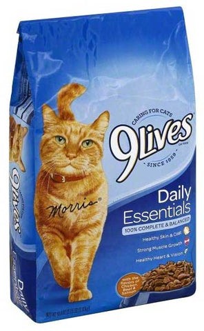 9 Lives Daily Essentials Cat Food, 3.15 Pound -- 4 per case.