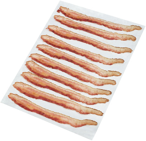 Covered Wagon Extra Thin Fully Cooked Bacon, 1.25 Pound -- 2 per case.