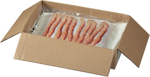 Covered Wagon Extra Thin Fully Cooked Bacon, 1.25 Pound -- 2 per case.