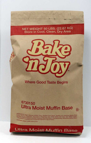 Bake N Joy Ultra Moist Muffin Base, 50 Pound