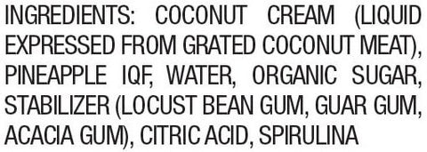 Acai Roots Premium Blue Cream Sorbet, 20 Pound
