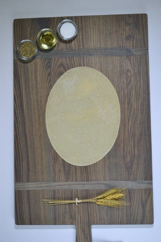 Ultra Thin Crust Oval Par Baked Flatbread, 11 inch -- 50 per case.