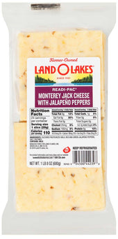 Land O Lakes Readi-Pac Monterey Jack Cheese, 1.5 Pound -- 8 per case.