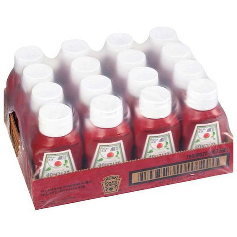 Heinz Red Ketchup - Plastic Top Down Bottle, 14 Ounce -- 16 per case
