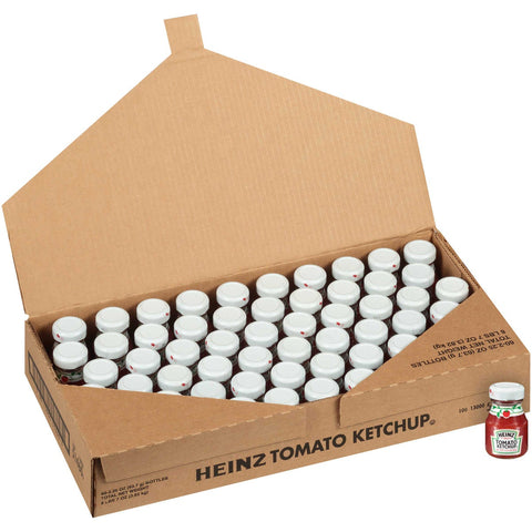 Heinz Mini Ketchup Roomservice, 2.25 ounce -- 60 per case