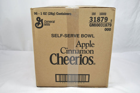 Apple Cinnamon Cheerios Cereal, 1 Ounce -- 96 per case.