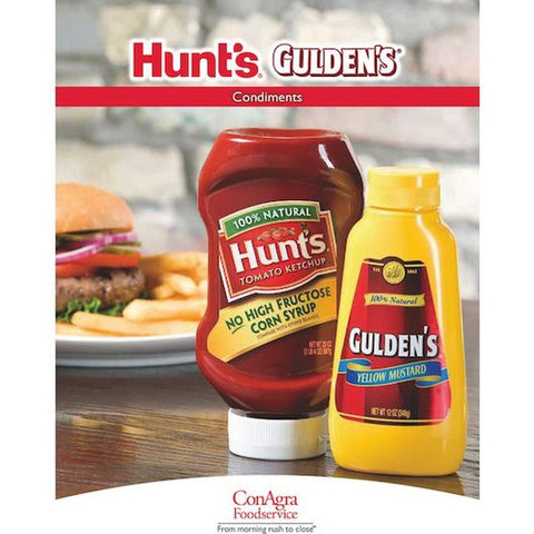 Hunts Natural Tomato Ketchup, 114 Ounce Pouch -- 6 per case