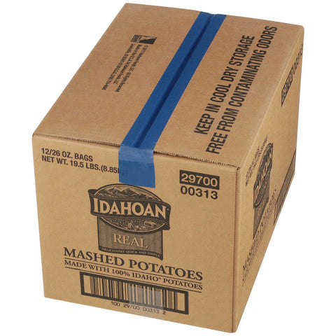 Idahoan Real Mashed Potatoes, 26 Ounce -- 12 per case.