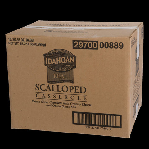 Idahoan Real Scalloped Potato Casserole, 20.35 Ounce -- 12 per case.