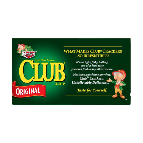 Keebler Club Crackers - 5.25 oz. package, 12 per case