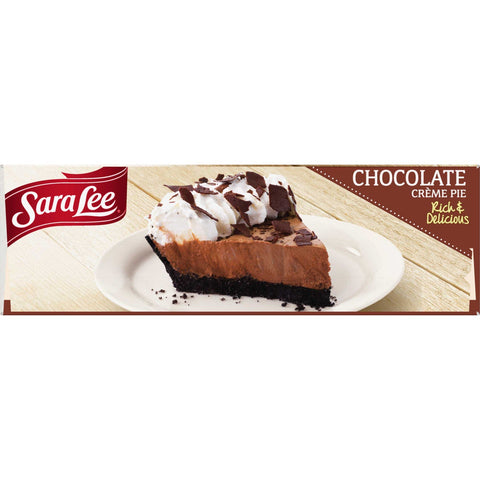 Sara Lee Chocolate Creme Pie, 1.225 Pound -- 6 per case.
