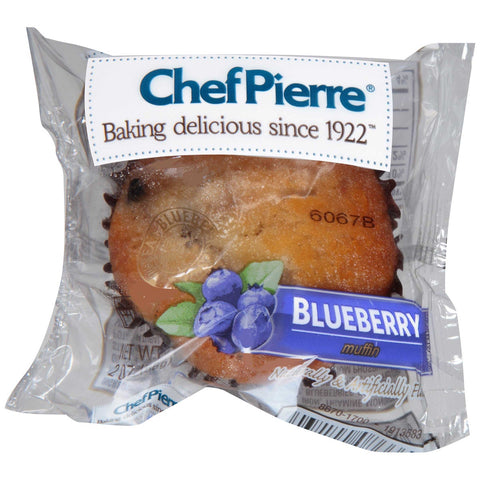 Chef Pierre Blueberry Muffin, 2 Ounce -- 48 per case.
