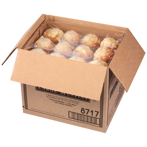 Chef Pierre Large Muffin - Variety Pack, 4.25 Ounce -- 48 per case.