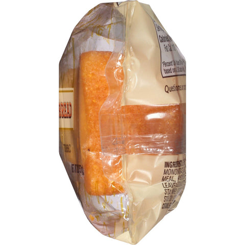 Chef Pierre Individually Wrapped Mini Cornbread Loaf, 2 Ounce -- 48 per case.