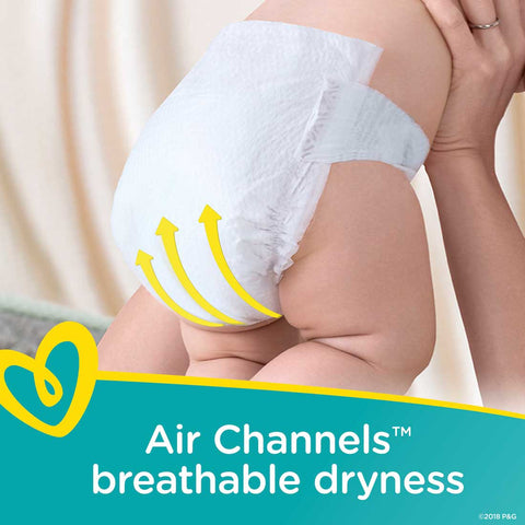 Pampers Swaddlers Full Cut Diaper, 32 count per pack -- 4 per case.