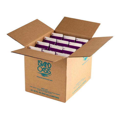 Island Oasis Wildberry Beverage Mix, 32 Fluid Ounce -- 12 per case.
