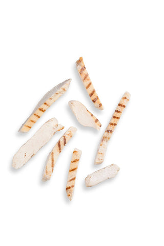 Dutch Quality House Natural Seasoned Grill Marked Chicken Breast Strips, 5 Pound -- 2 per case.
