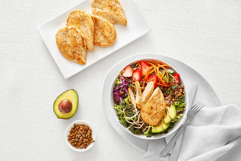 Naked Truth 5 Ounce Boneless Skinless Chicken Breast Fillet, 5 Pound -- 2 per case.